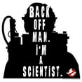 thumbnail image 2 of Men's Ghostbusters Venkman Black Silhouette  Graphic Tee White Small, 2 of 5