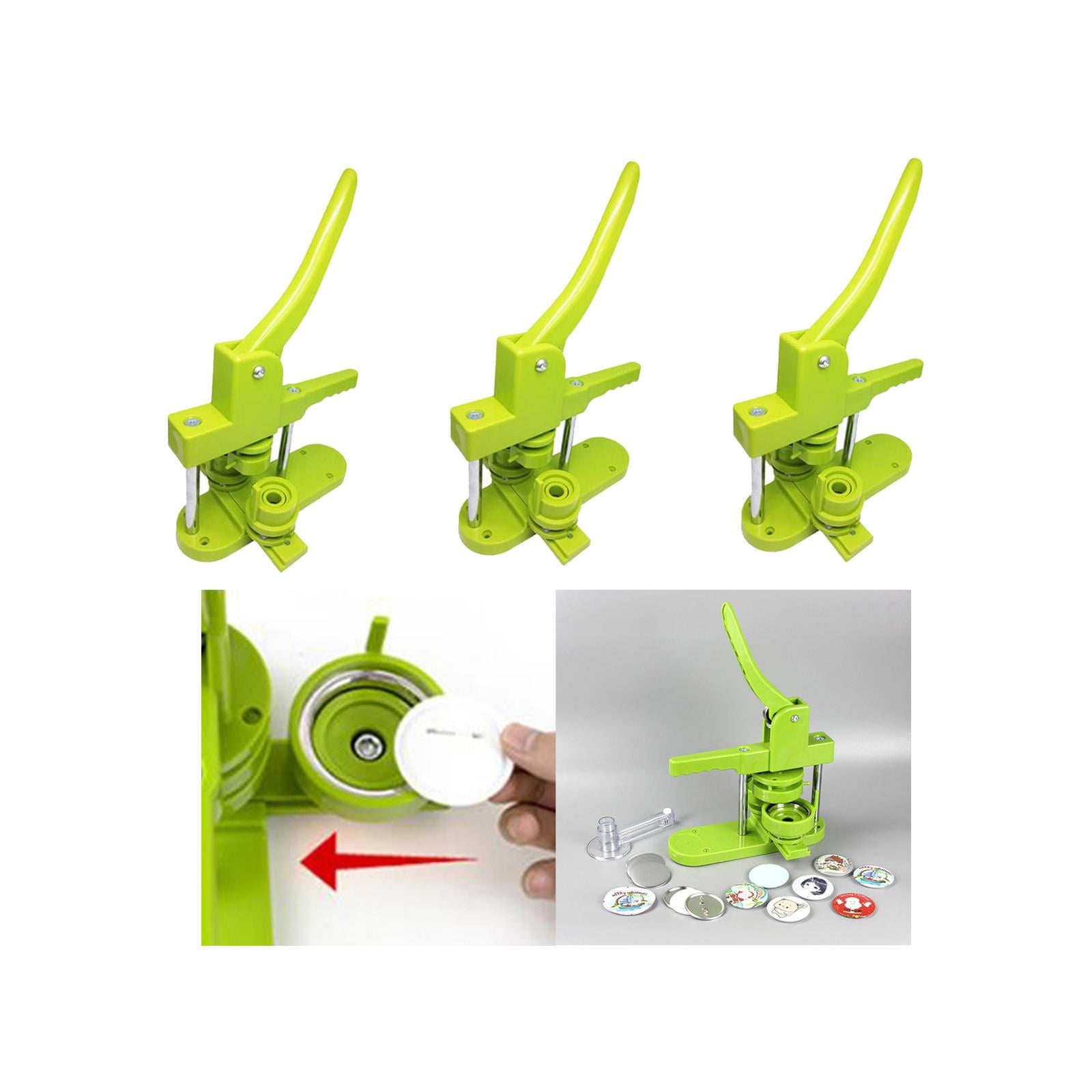 Button Maker Machine Practical Pinback Button Supplies Mould Making Pin Button Maker Press Machine ,Beginner-Friendly