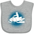 thumbnail image 3 of Inktastic Snowmobile Winter Extreme Sports Boys Baby Bib, 3 of 4