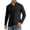 Black, variant on Men's Long Sleeve Half Zip Tee for Outdoor Activities | Casual Athletic Top for Hiking Training and Everyday Wear, M, Navy