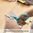 thumbnail image 2 of Fiskars Kids Training Scissors, 3 Pack, Blue and Red, 2 of 15