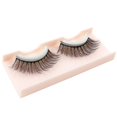 thumbnail image 1 of Pestañas 3D, pestañas postizas de exterior exterior exterior natural, maquillaje de extensión , pestañas postizas , esponjosas, suaves, reutilizables, negro 0.9cm Salvador Maquillaje pestañas postizas, 1 of 10