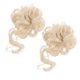 thumbnail image 1 of ADDHAT 1Par Moño Falso Beige Con Extensiones Fácil De Usar Para Peinados Y Diarios, 1 of 7