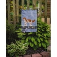 thumbnail image 2 of Carolines Treasures CK3718GF Cavapoo Welcome Garden Size Flag, 2 of 3