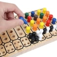 thumbnail image 4 of Juego de mesa GOTHINK Code Breaker Wooden Strategy para mayores de 8 años, 4 of 7