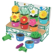 Learning Resources Shape & Color Garden, Sorting and Stacking Toys for Kids, Ages 18 Months  