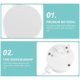 thumbnail image 2 of 1pc Baby Mobile Crib Bed Toy Plunger Hook Winding Music Box Movement Bell Nursery Baby Bell Music Box(White), 2 of 4