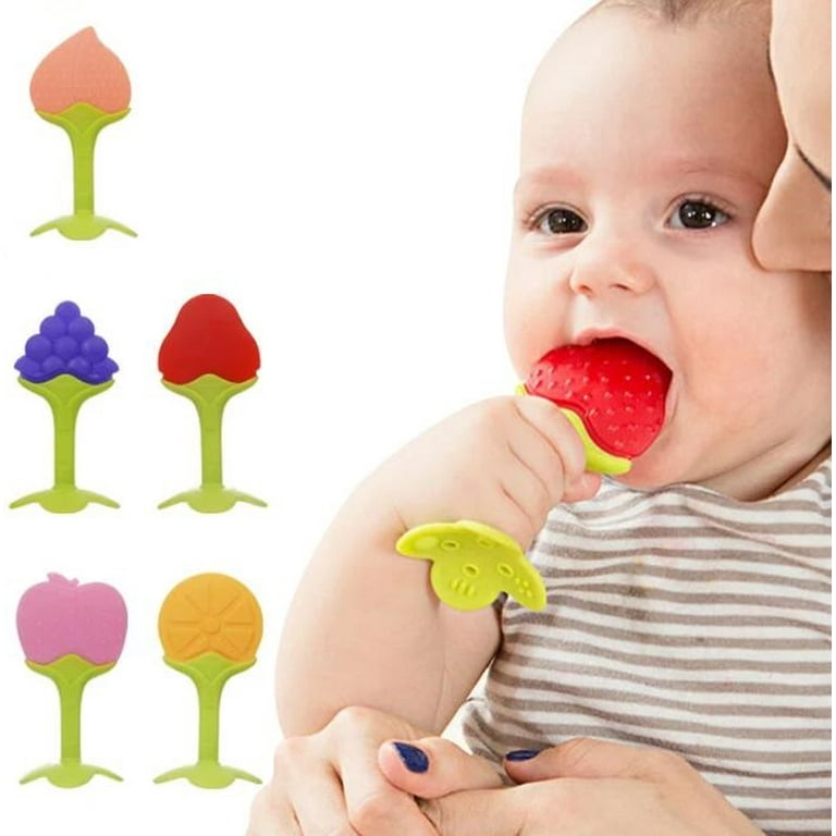 Baby Teething Toys, 5Pcs Teething Toys Set Teethers Freezer Safe Silicone  Teethers Baby Gift for 6-12 Months Newborn Boy & Girls - Walmart.com