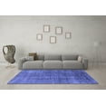 thumbnail image 3 of Ahgly Company Indoor Rectangle Oriental Blue Industrial Area Rugs, 3' x 5', 3 of 4