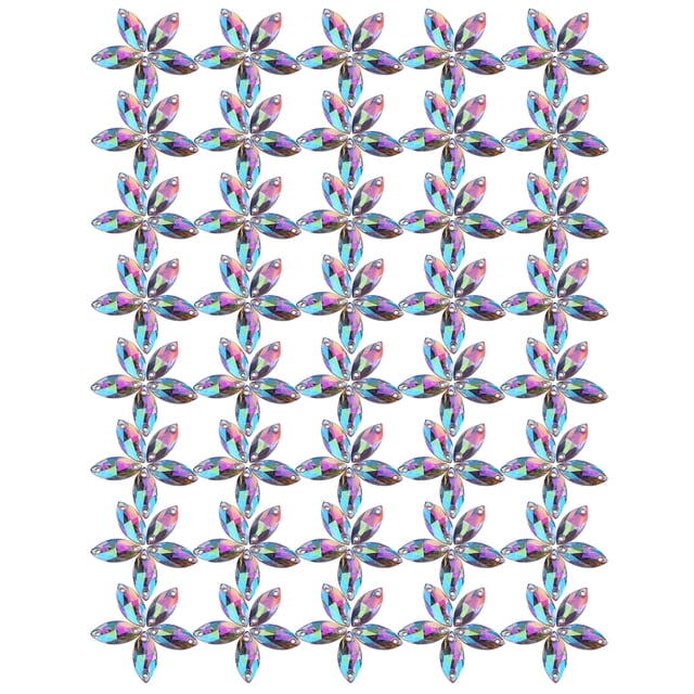 Flatback Crystal,200pcs/pack Flatback Acrylic Resin Horse Eye Crystal Crystal Button Advanced Technology