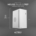 thumbnail image 3 of Gabinete Acteck NEUSS PLUS GI707 Micro ATX Mini Torre Fuente 500W Blanco, 3 of 5