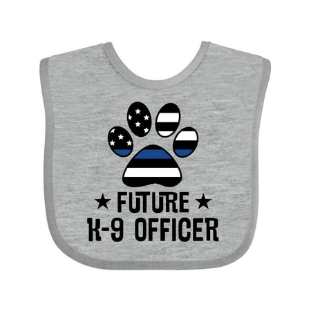 

Inktastic Future K9 Police Officer Law Enforcement Boys or Girls Baby Bib