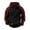 Black, variant on Men's Winter Tactical Hoodie Cargo Quarter-Zip Pullover Sweatshirt for Hiking Outdoor Khaki