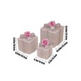 thumbnail image 2 of RKSTN Foldable Valentine'S Day Luminous Gift Box Three-Piece Set Decorated In Pink, 2 of 8