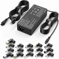 thumbnail image 1 of wonima11 90W Universal Adapter Laptop Charger Compatible with HP Dell Len OVO Acer Asus IBM to Shiba Notebook Ultrabook Chromebook Fast Charging Cord with 16 Connectors, 1 of 1