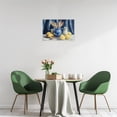 thumbnail image 5 of Yellow Lemon Wall Art for Kitchen, Vintage Citrus Fruit Canvas Print, Blue Pottery on Table Painting, Rustic Farmhouse Decor Framed Artwork, 5 of 6