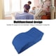 thumbnail image 3 of Almohada Para Levantar Las Piernas Con Reposapiés De Esponja En Forma De S, Portátil, Reduce El Estrés, Almohada Para Reposapiernas De Viaje Azul, Alivia La Fatiga Para Personas, 3 of 7