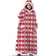 thumbnail image 2 of Sudadera con capucha de Navidad para hombre y mujer, suéter gigante, manta superlarga, sudadera de gran tamaño, Invierno, 2 of 4