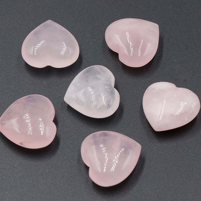 Decoración del hogar, decoración de habitaciones, decoración de paredes, piedra de ágata de cristal natural de 20 mm, adorno pequeño en forma de corazón sin agujeros, piedra desnuda, decoración DIY, p