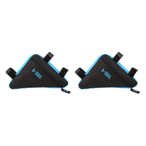 Soidarity Bolsa de sillín impermeable para bicicleta de montaña, bolsa para alforjas de bicicleta MTB, bolsa con cremallera Type1 NO1 Soidarity CBP103247