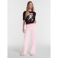 thumbnail image 2 of No Boundaries Foldover Wide Leg Pants, 31'' Inseam, Women's XXS-XXL, 2 of 5