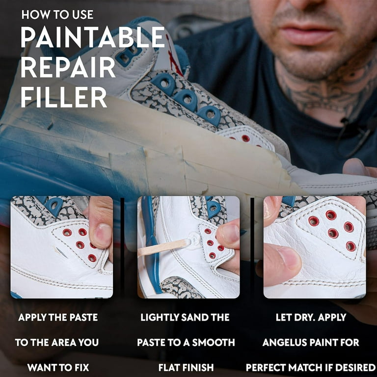 Angelus Repair Filler Paintable 60ml - Leather Scratch Scuff Repair –  shoecare 247