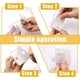 thumbnail image 5 of Curtain Rod Bracket No Drilling, Self Adhesive Curtain Rod Holders Screwless Curtain Rod Hooks Nail Free Adjustable Curtain Hangers for Kitchen, Bathroom, Home, Hotel (8 Pack, Transparent), 5 of 5