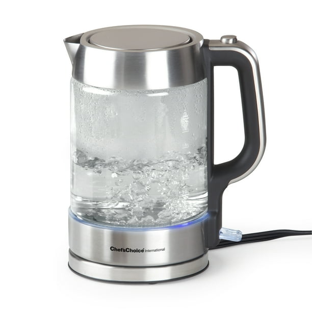 Chef's Choice 6820001 Cordless Electric Glass Kettle - Walmart.com