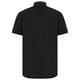 thumbnail image 1 of Henbury - Camisa Oxford de manga corta estilo moderno para hombre (Negro), 1 of 3