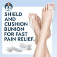 thumbnail image 2 of Dr. Frederick's Original Bunion Shield Spacer, Gel Toe Separator, 4 Count, 2 of 6