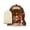 A003- C, variant on Christmas Wooden Elf Door Decoration with Lighted Welcome Sign and Snowman, 6 X 5 Inches, Multicolor, for Living Room Shelf Display, Holiday Ornament