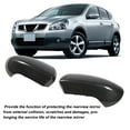 thumbnail image 4 of Car Rearview Side Mirror Covers for Qashqai MK1 2007-2014, Left Right Side Mirror Covers Caps, 1 Pair Waterproof Door Mirror Covers Caps, Stylish Appearance, 4 of 7