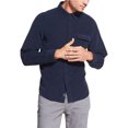 thumbnail image 1 of Camisa de pana DKNY para hombre azul extragrande estilo Abotonado, 1 of 1