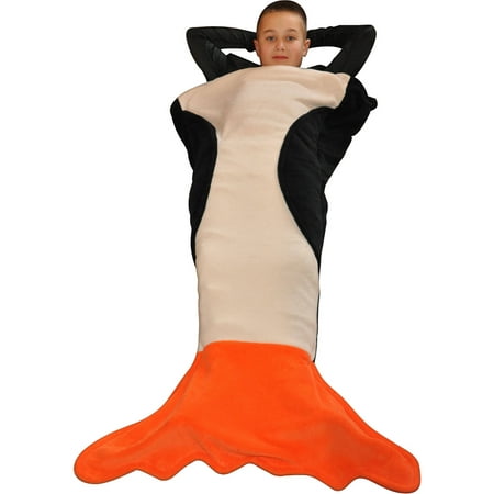 Penguin Fleece Throw