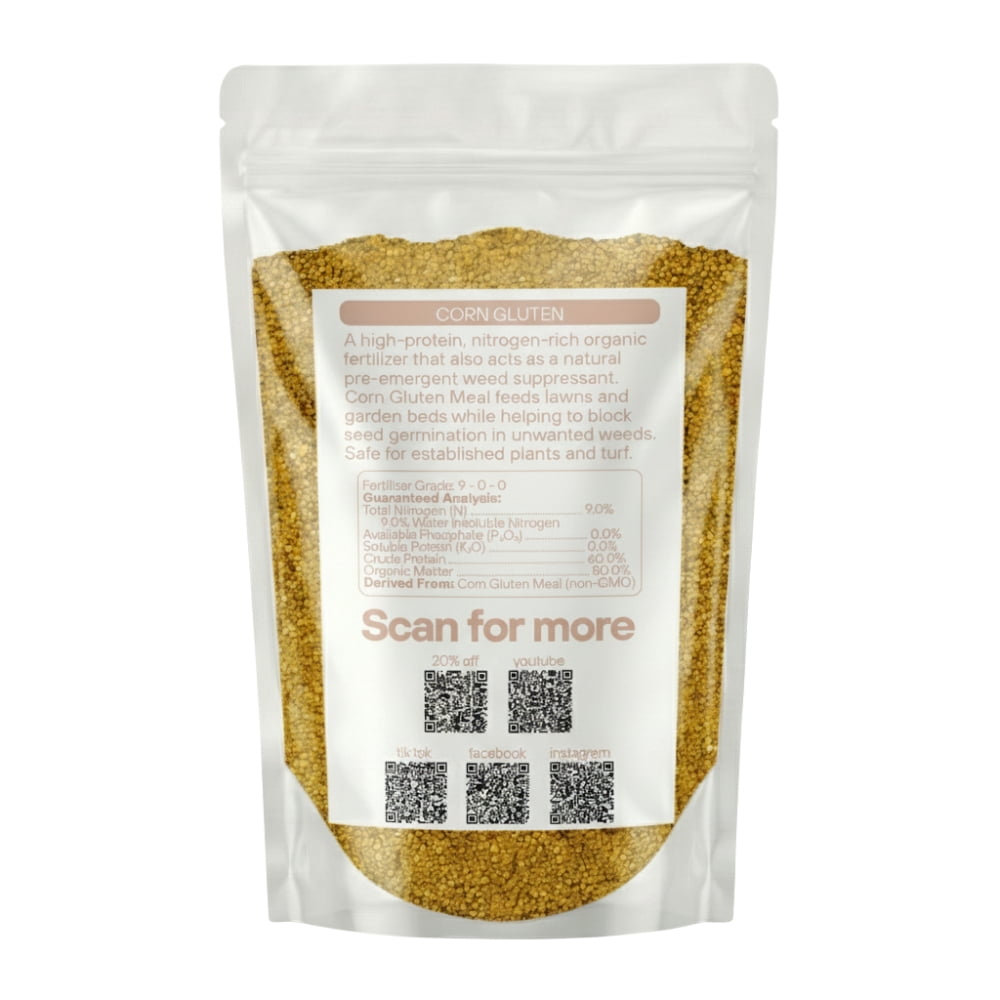 Old Cobblers Farm Organic Corn Gluten Fertilizer, Non Gmo, 15lb