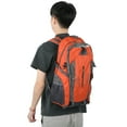 thumbnail image 4 of Sports Knapsack, Fine Craftsmanship Sponge Back Camping Backpack Ergonomic Design Nylon Waterproof  For Outdoor Travel, 4 of 8
