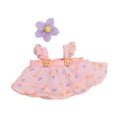 thumbnail image 3 of 2 piezas de vestido de princesa para muñecas con horquilla de flores, accesorios de ropa en miniatura para Rosa, 3 of 7