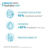 Hydrabio H2O Micellar Water Face Cleanser for Dehydrated Skin