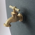 thumbnail image 3 of Algreen EcoCascata Rain Barrel, 65 Gallon, Charcoalstone Resin, 3 of 5