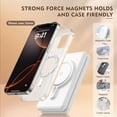 thumbnail image 4 of Cargador inalámbrico magnético para iPhone: estación de carga de viaje 3 en 1 para dispositivos Apple para iPhone 15 14 13 12 Pro Max Plus - Almohadilla de carga plegable para Apple Watch Series y Air, 4 of 9