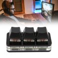 thumbnail image 1 of Teclado De Programación Macro, Compatible Con Intercambio En Caliente Estándar OSU Plug And Play Función De Memoria Multifunción Mini Teclado USB De 3 Teclas, 1 of 7
