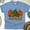 CarolinaBlue, variant on It’s Fall Y’all Pumpkin Graphic T-Shirt Leopard Print Autumn Tee, White, Size S