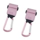 thumbnail image 5 of 2 ganchos universales multiusos para cochecitos de bebé. Rosa, 5 of 9