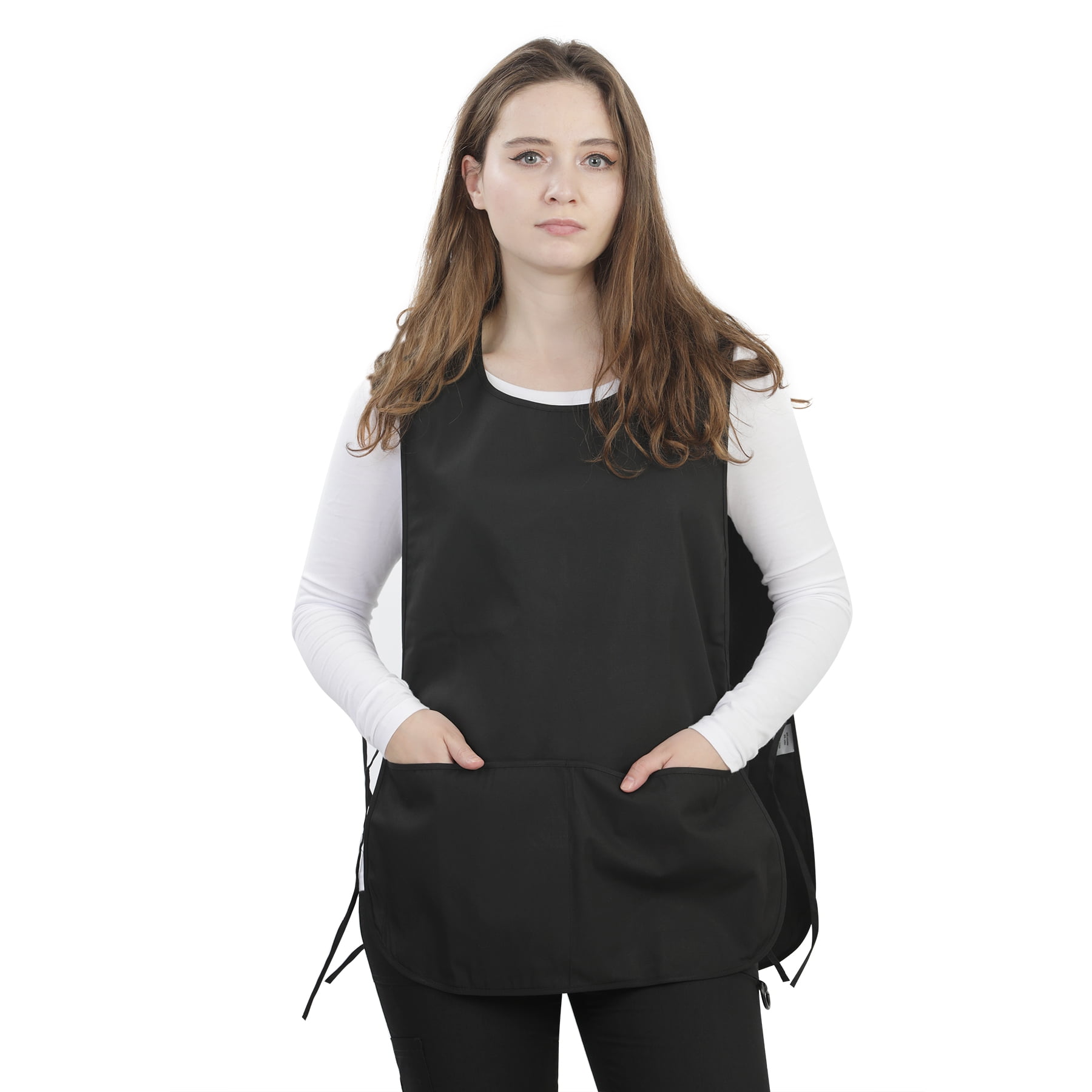 MAZEL UNIFORMS UNISEX FULL COVERAGE BIB APRON - Walmart.com