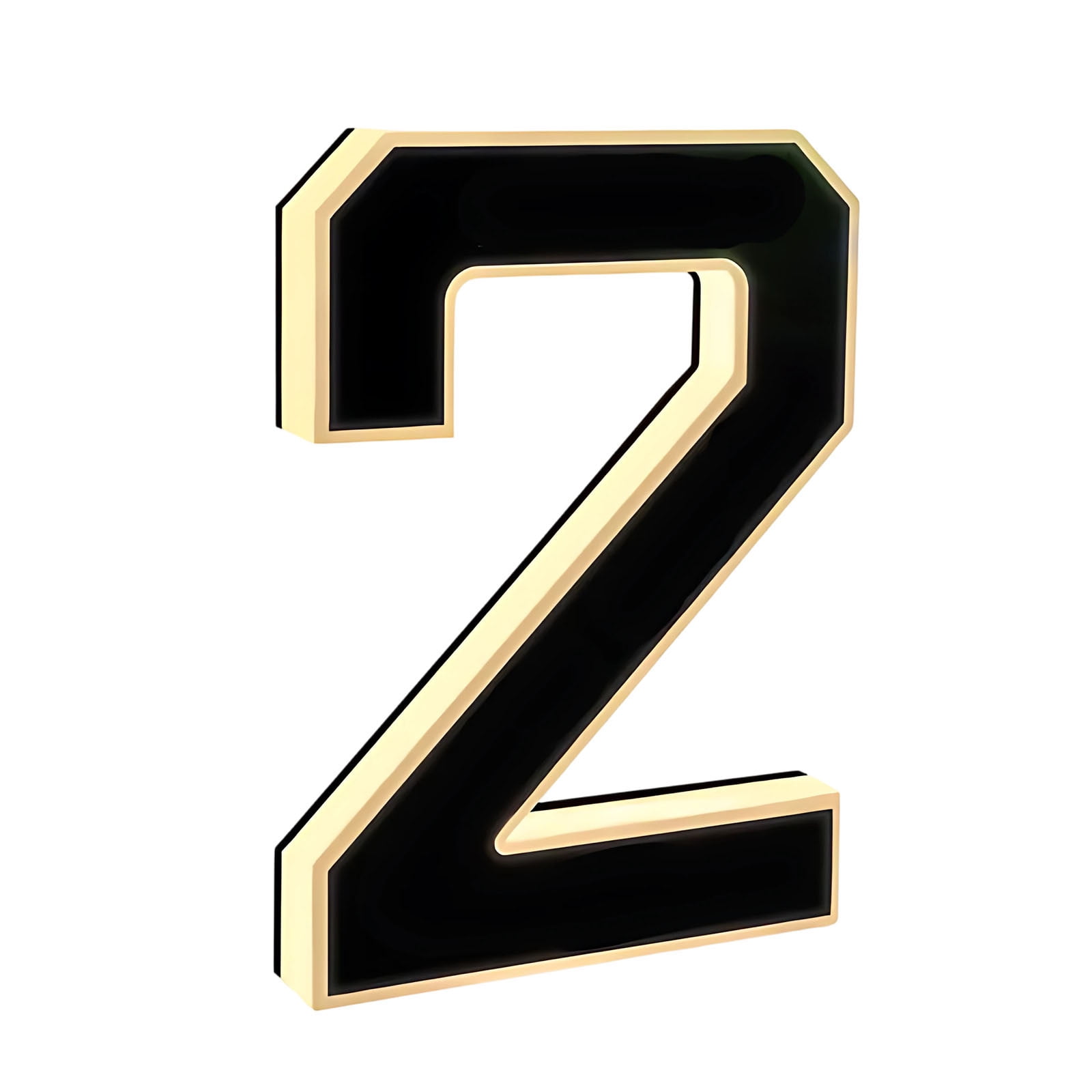 Kumdkd Solar Powered LED Address Numbers, Waterproof Illuminated House Numbers Sign with Time & Temperature Display, Large Modern Outdoor Address Plaque for Mailbox, IP65, Black/White