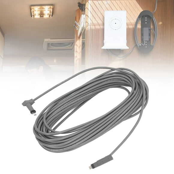 Starlink Rectangular Satellite V2 Replacement Cable, Starlink Cable Extension, Waterproof Satellite Replacement Cable with Wire Nail for Starlink Rectangular Satellite V2