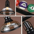 thumbnail image 6 of iMeshbean 30" Pool Table Lighting Fixtures Ceiling Lamp for Game Room Beer Party , Real Billiard Ball Design Billiard Pendant Lamp with 2 Glass Shades, 6 of 7