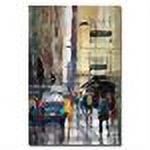 Trademark Fine Art "Rush Hour II - Chicago" Canvas Art by Ryan Radke