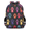 Bronze, variant on Mexican Boho Flower Travel Backpack for Adults, Multi-Functional Casual Daypack with Adjustable Shoulder Straps, Retro Floral Laptop Bag for Work Outdoor