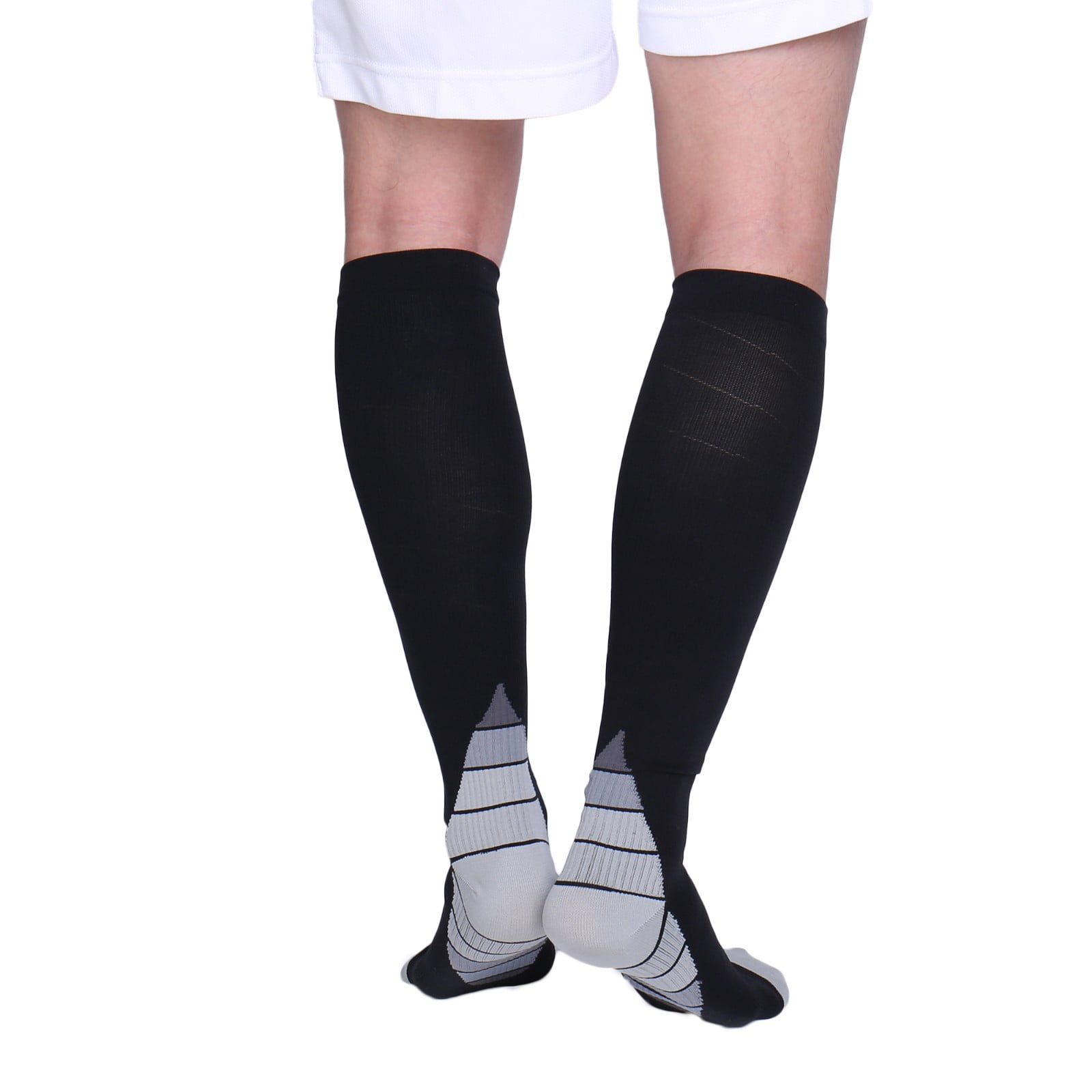 CFR Unisex Three Stripe Over Knee High Socks Extra Long Athletic Sport